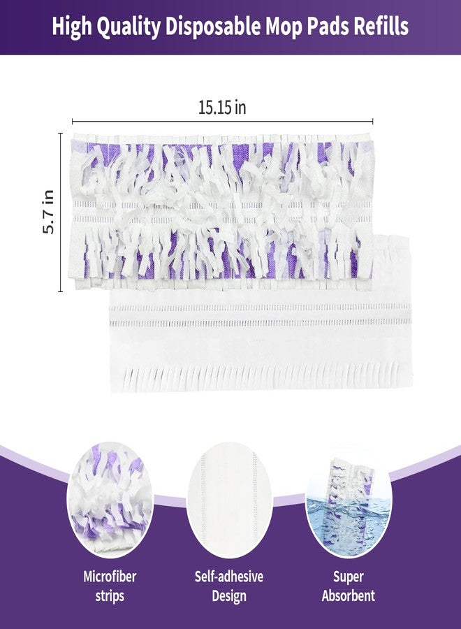BYOFI 16 Pack Disposable Mopping Pads Refills for Swiffer PowerMop Multi-Surface,Swiffer Mop Pad Replacement Kit for Floor Cleaning - Image 3